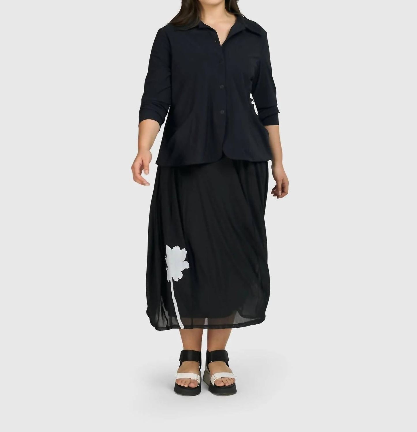 Alembika - Tekbika Antoinette Flared Cocoon Skirt