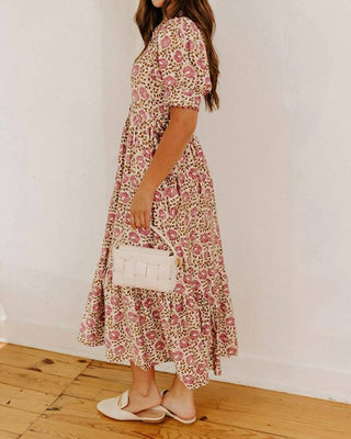 Entro - Rylee Floral Midi Dress - Plus