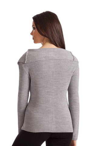 French Kyss - James Ribbed Bell Sleeve Top