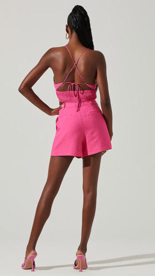 Astr - Cutout Crop Top