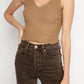 Frame - Crop Rib Sweater Tank