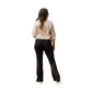 Julia Rose - Liz Crossover Bootcut Leggings with Pockets