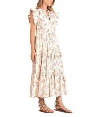 Elan - Venice Ruffle Maxi Dress