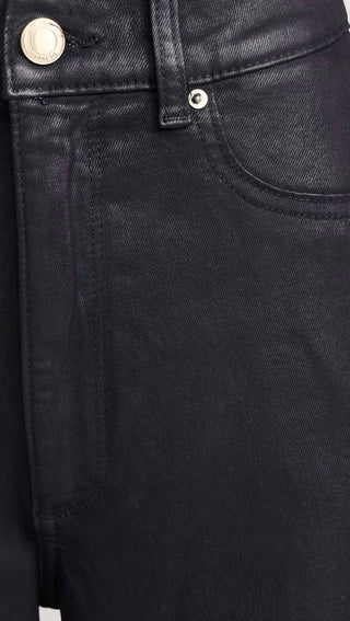 Dl1961 - Women'S - Hepburn Wide Leg High Rise Coated Jeans