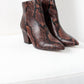 Steve Madden - Women's Block Heel Print Bootie