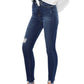 Kancan - GEMMA HIGH RISE ANKLE SKINNY JEANS