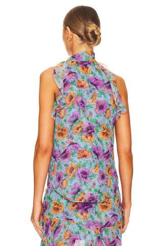 Veronica Beard - Dali Floral Silk Top