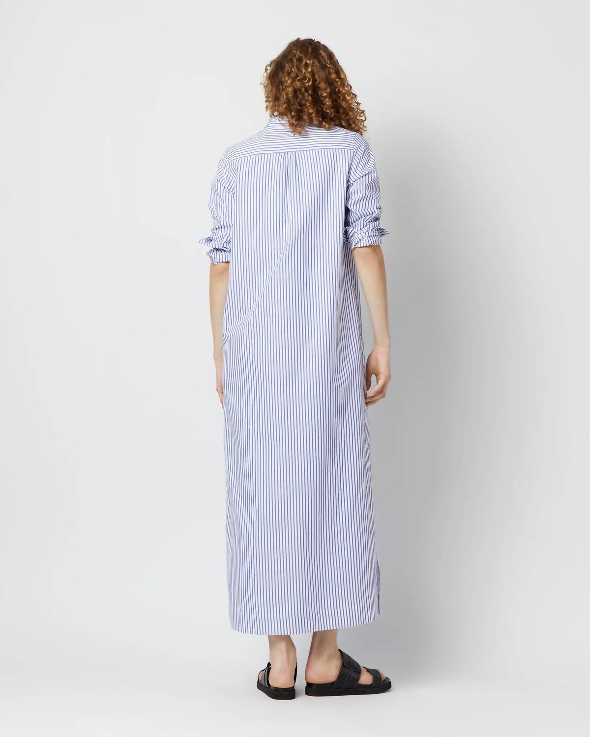 Ann Mashburn - Frill Talitha Pinpoint Shirt Dress