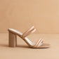 Oasis Society - Women's Angela Strappy Gator Block Heel Sandal
