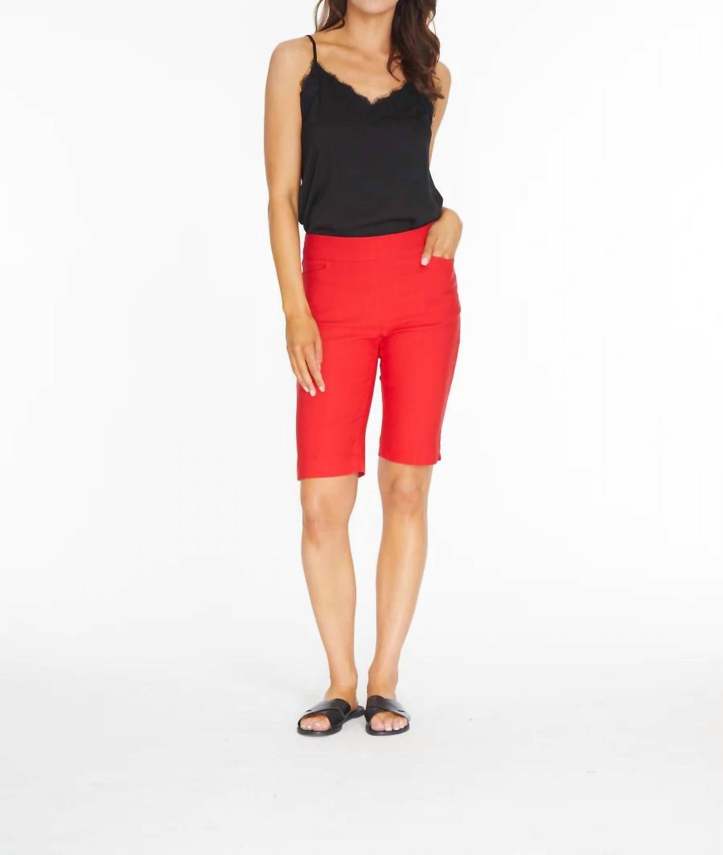 Slimsation By Multiples - Pull On Walking Shorts