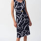 Joseph Ribkoff - Striped Sleeveless Dress