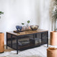 Winam - Coffee Table - Antique Oak / Black