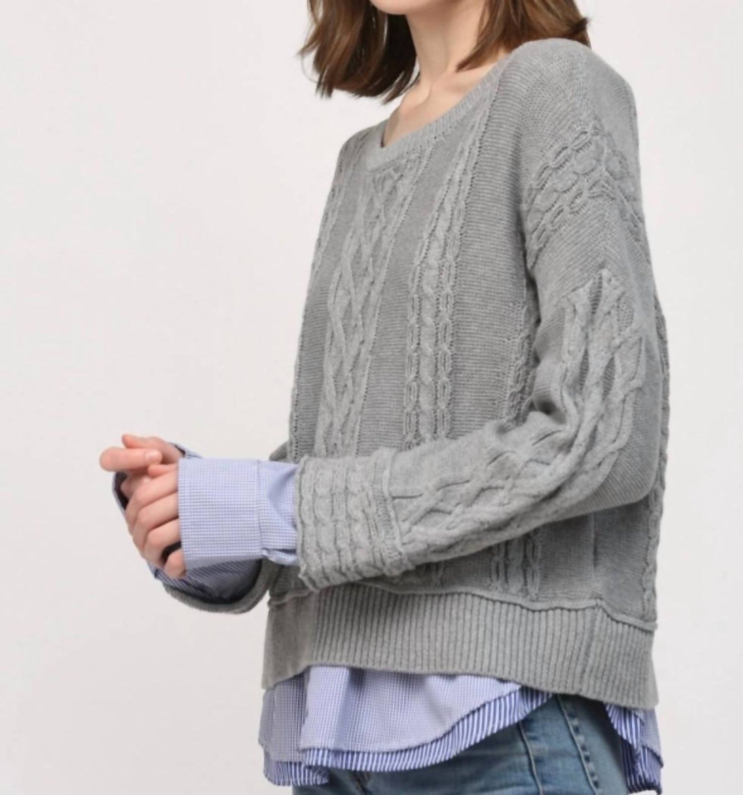 Fate - Riley Long Sleeve Sweater