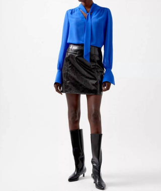 French Connection - Eden Tie Neck Blouse