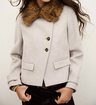 Ba&Sh - Button Front Terry Coat