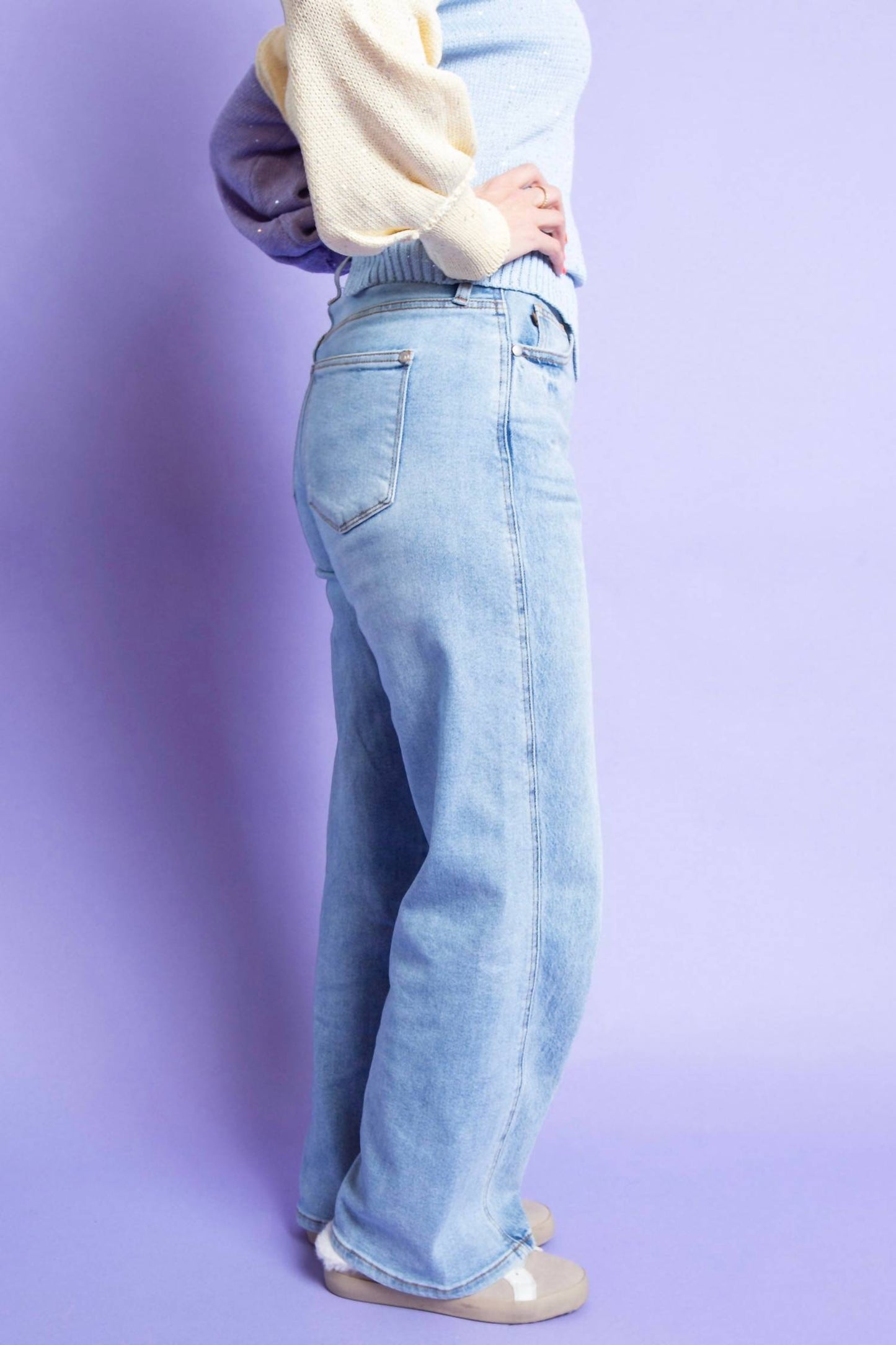 Judy Blue - Wilhemina Side Seam Baggy Jeans
