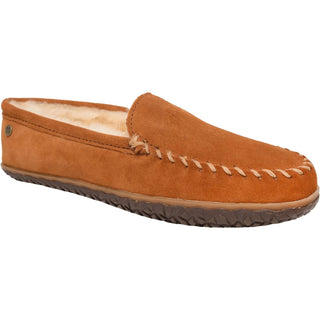 Minnetonka - Men's Minnetonka Sheepskin Tobie Water Resistant Loafer
