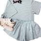 Lalamia - Pin Stripe Poplin Short Set