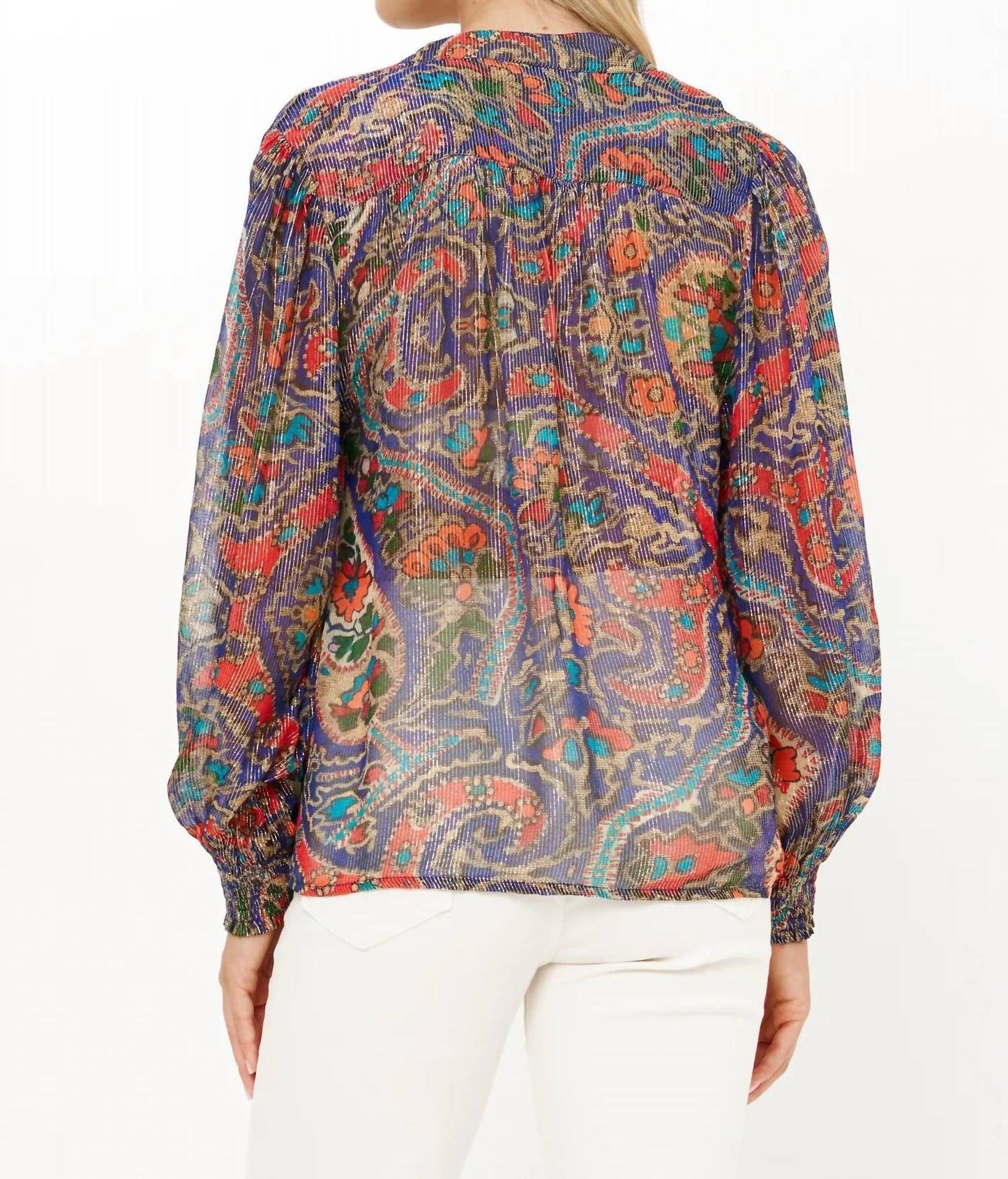 Oliphant - Women's Persia Pintuck Blouse