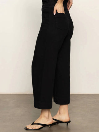 Sanctuary - Soft Marine Wide Leg Crop Pant