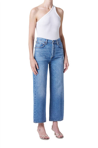 Agolde - Ren High Rise Wide Leg Jeans