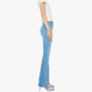 Mother - Weekender Mid Rise Flare Frayed Hem Jeans