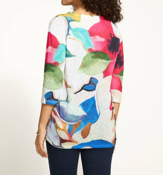 Fdj - Drop Shoulder Boat Neck Top