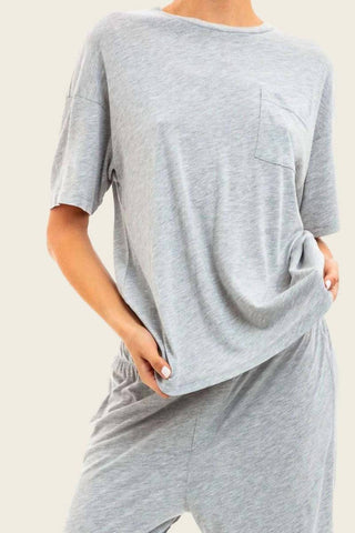 Eterne - Boyfriend Pocket T Shirt