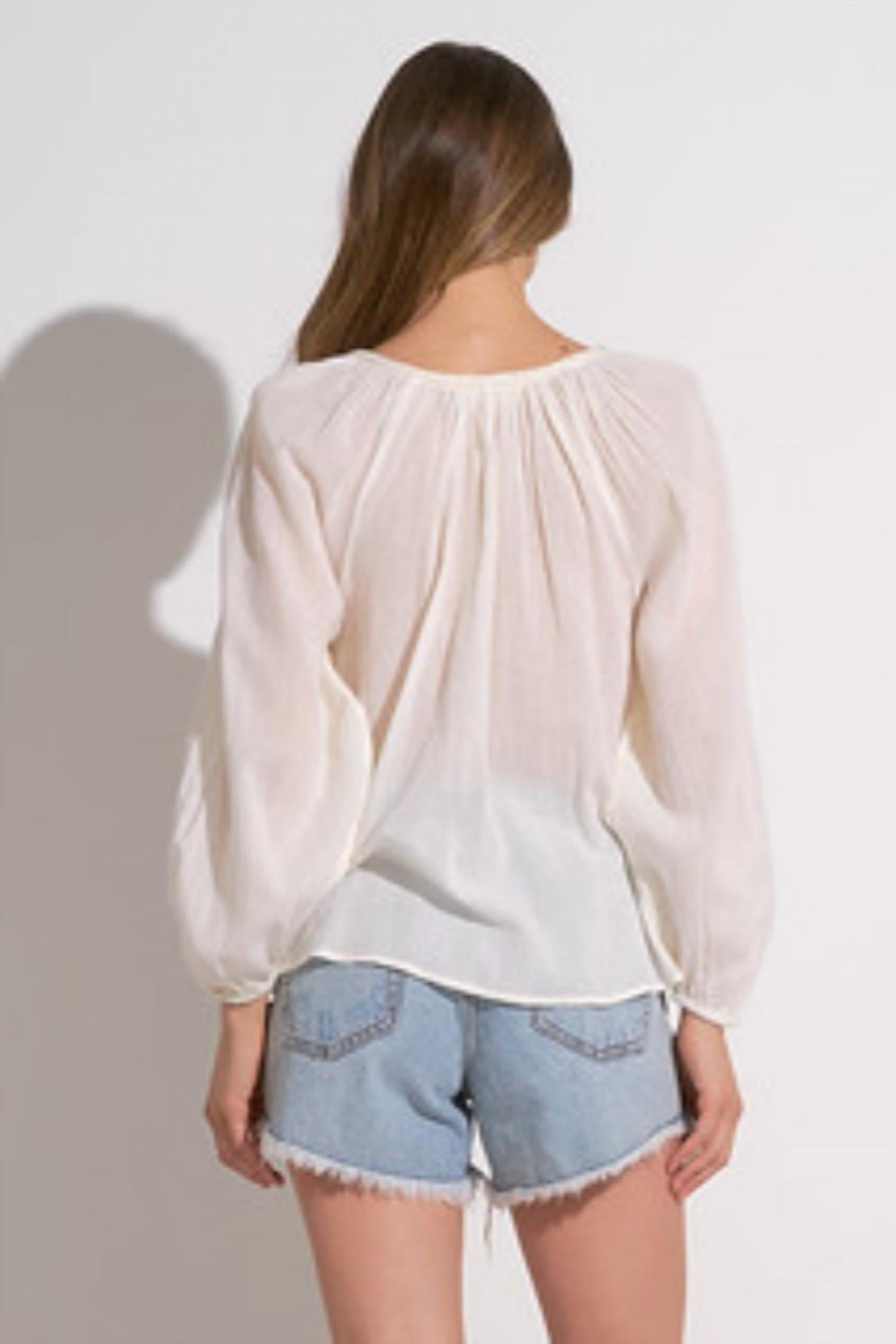 Elan - Felicity Long Sleeve Top