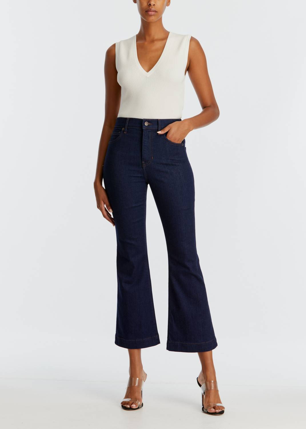 Veronica Beard - Carson Ankle Flare Jeans