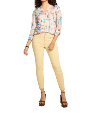 Fdj - Olivia Mid Rise Skinny Jeans