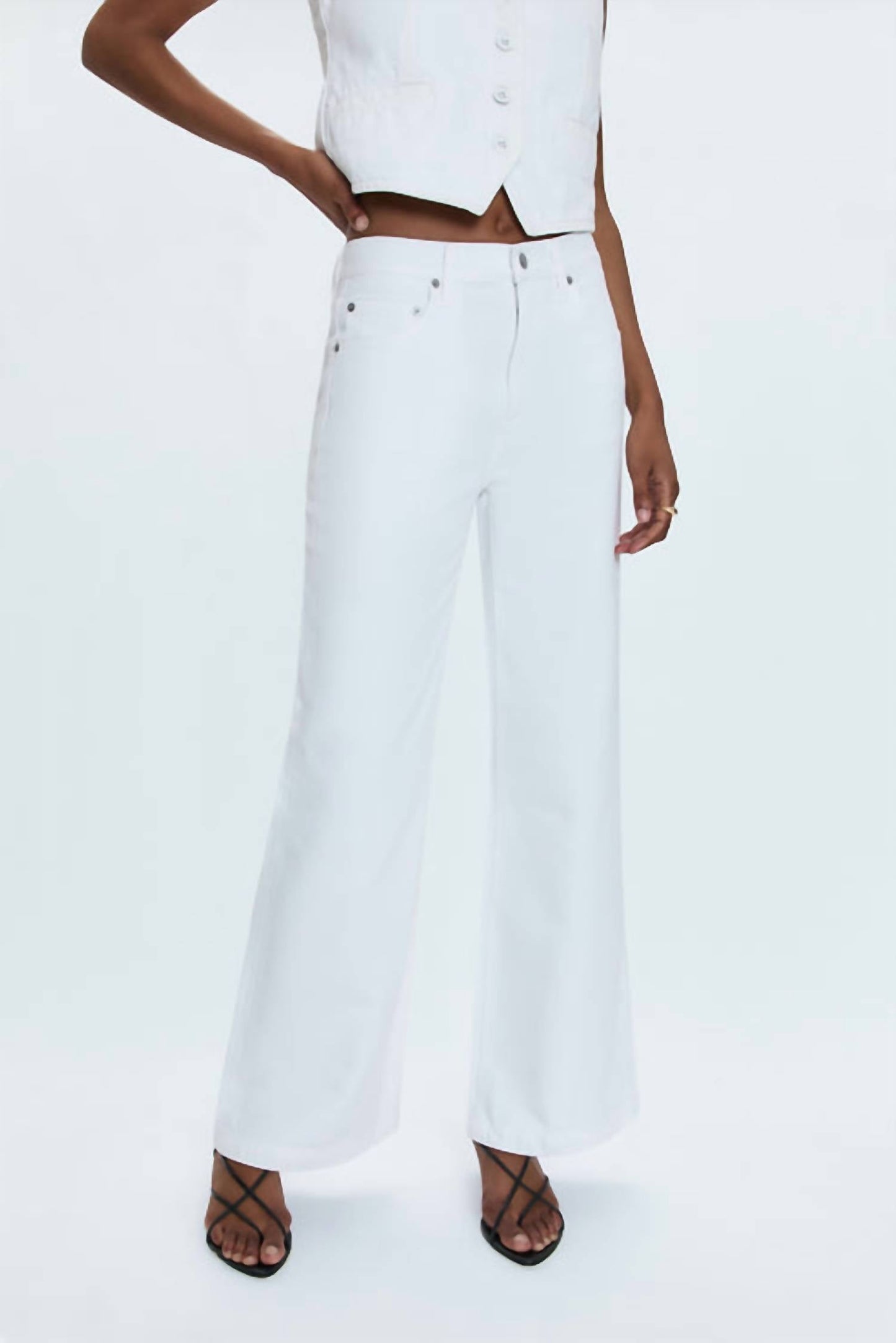 Pistola - Jadyn Low Slung Palazzo Jean