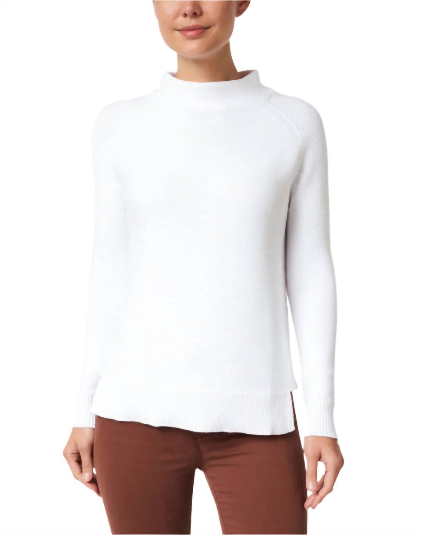 Kinross - Garter Funnel Sweater