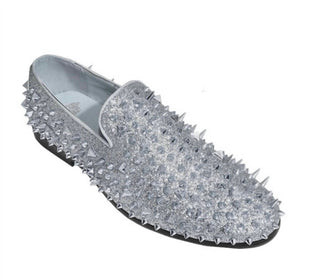 Royal Shoes - Men's Spiked Glitter Smoker Shoe