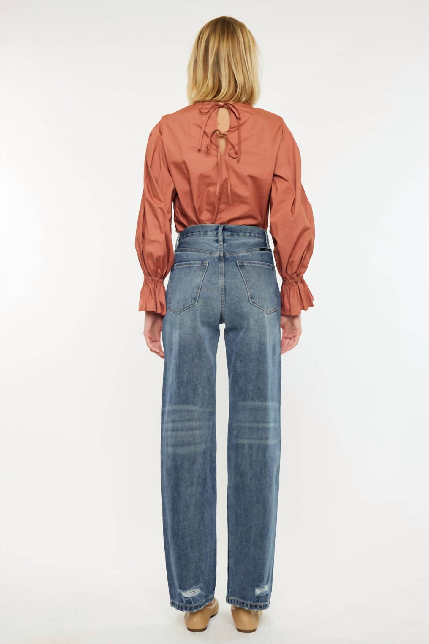 Kancan - Stephanie Ultra High Rise 90's Boyfriend Jeans