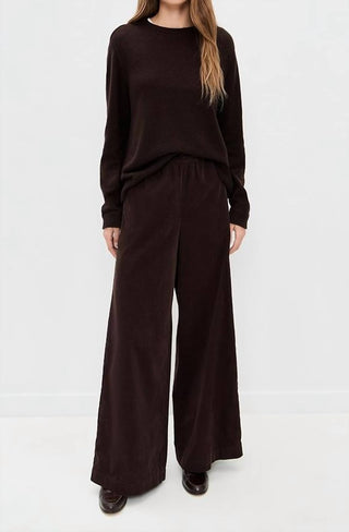 Atm - Corduroy Wide Leg Pants