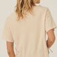 Promesa - Ties That Bind Side-tie Thermal Waffle Tee