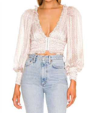 For Love & Lemons - NATALIE CROP TOP