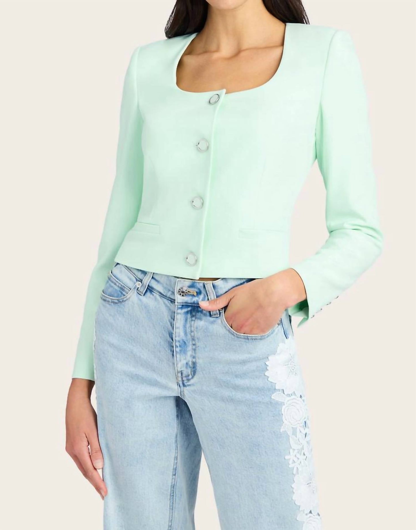 Generation Love - Jina Crepe Blazer