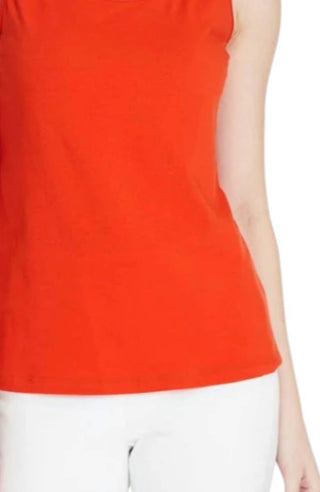 Multiples - Double Scoop Neck Tank Top