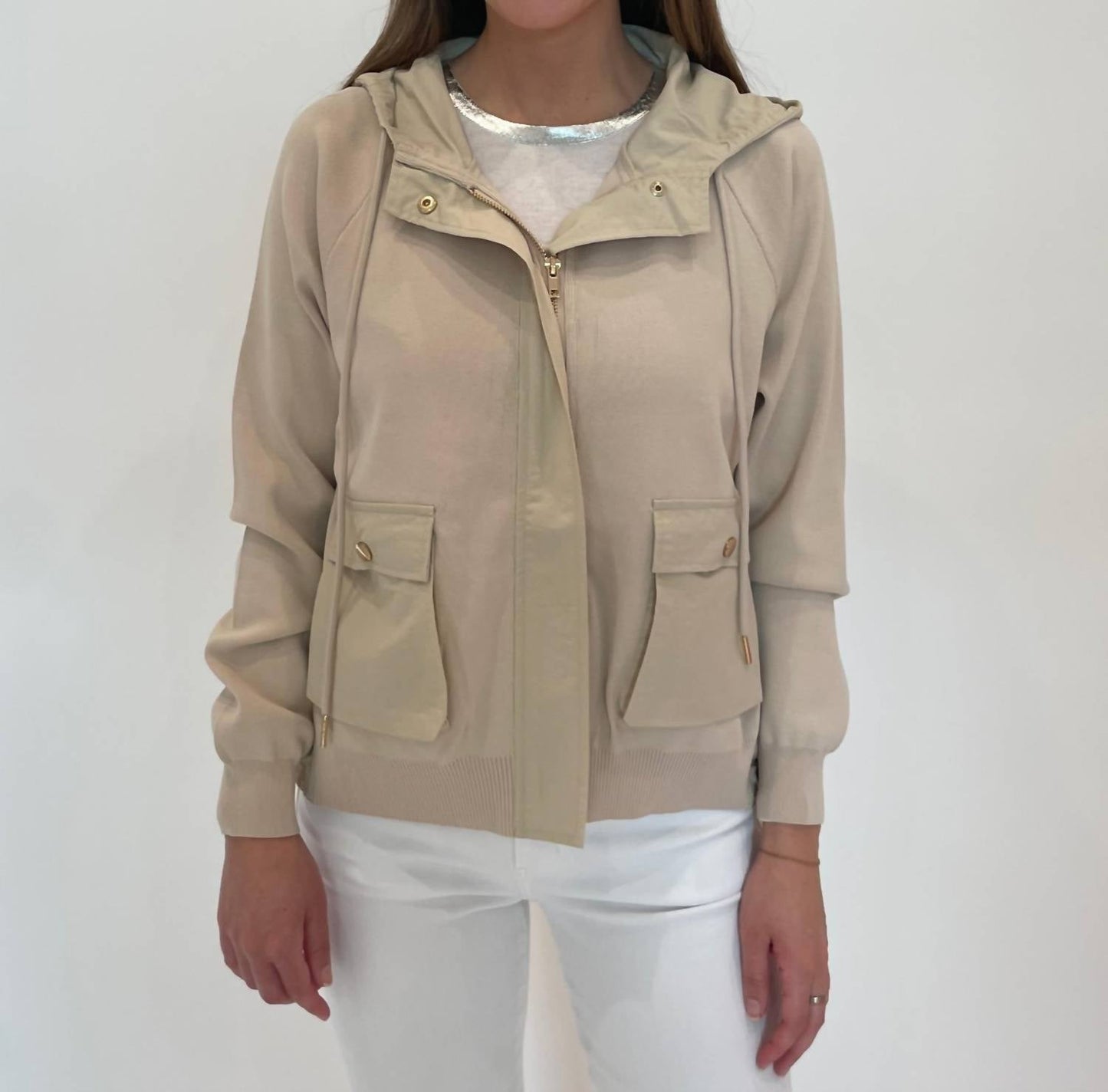 Elliott Lauren - Living Proof Zip Front Jacket