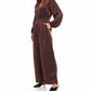 Fifteen Twenty - Skyler V-neck Relaxed Jumpsuit