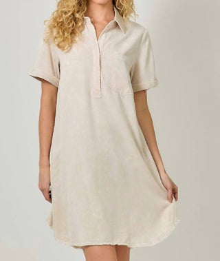 Mystree - Roll Up Your Sleeves Dress