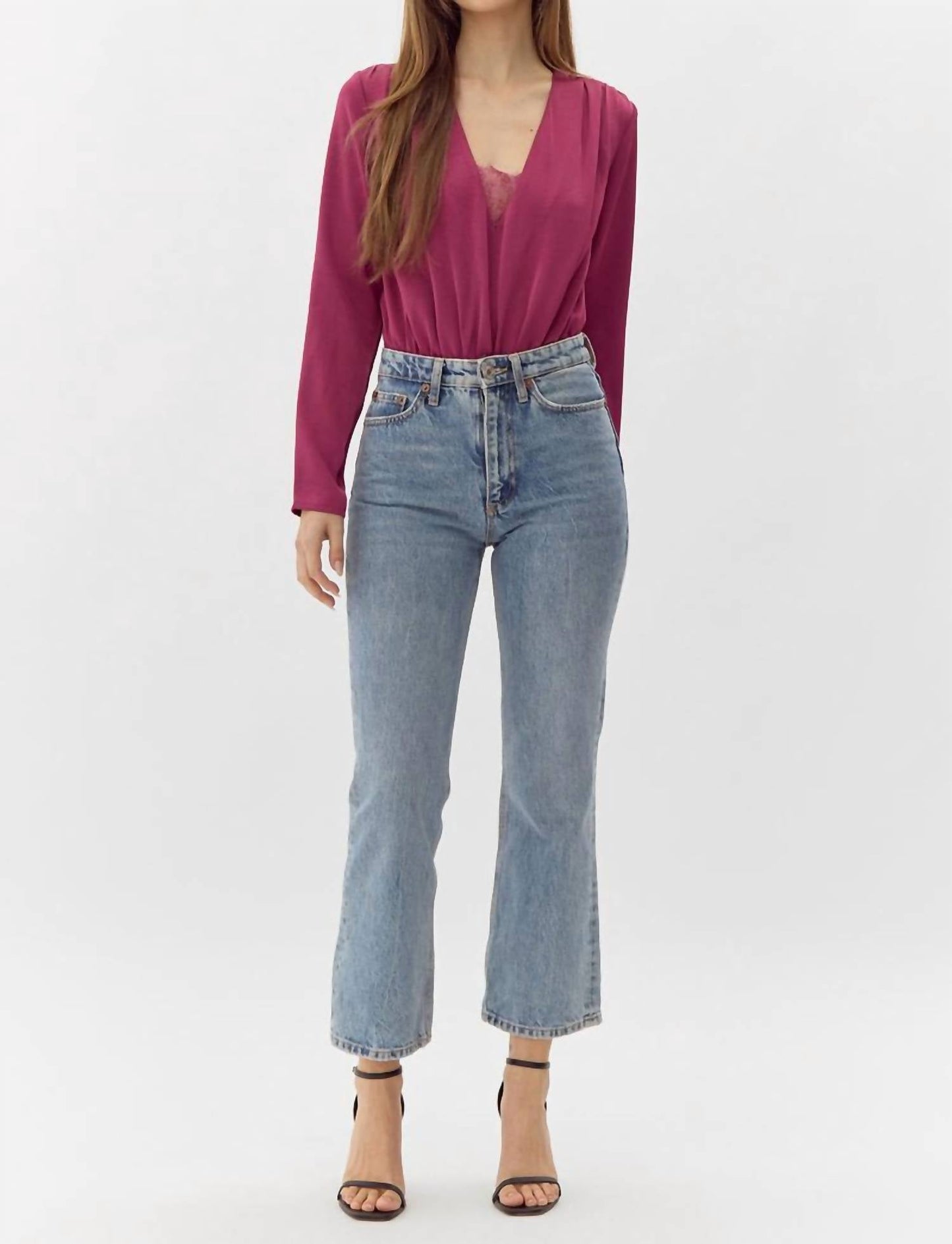 Adelyn Rae - Cassidy Pleated Bodysuit