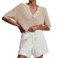 Varley - Callie Knit Boxy Split Top