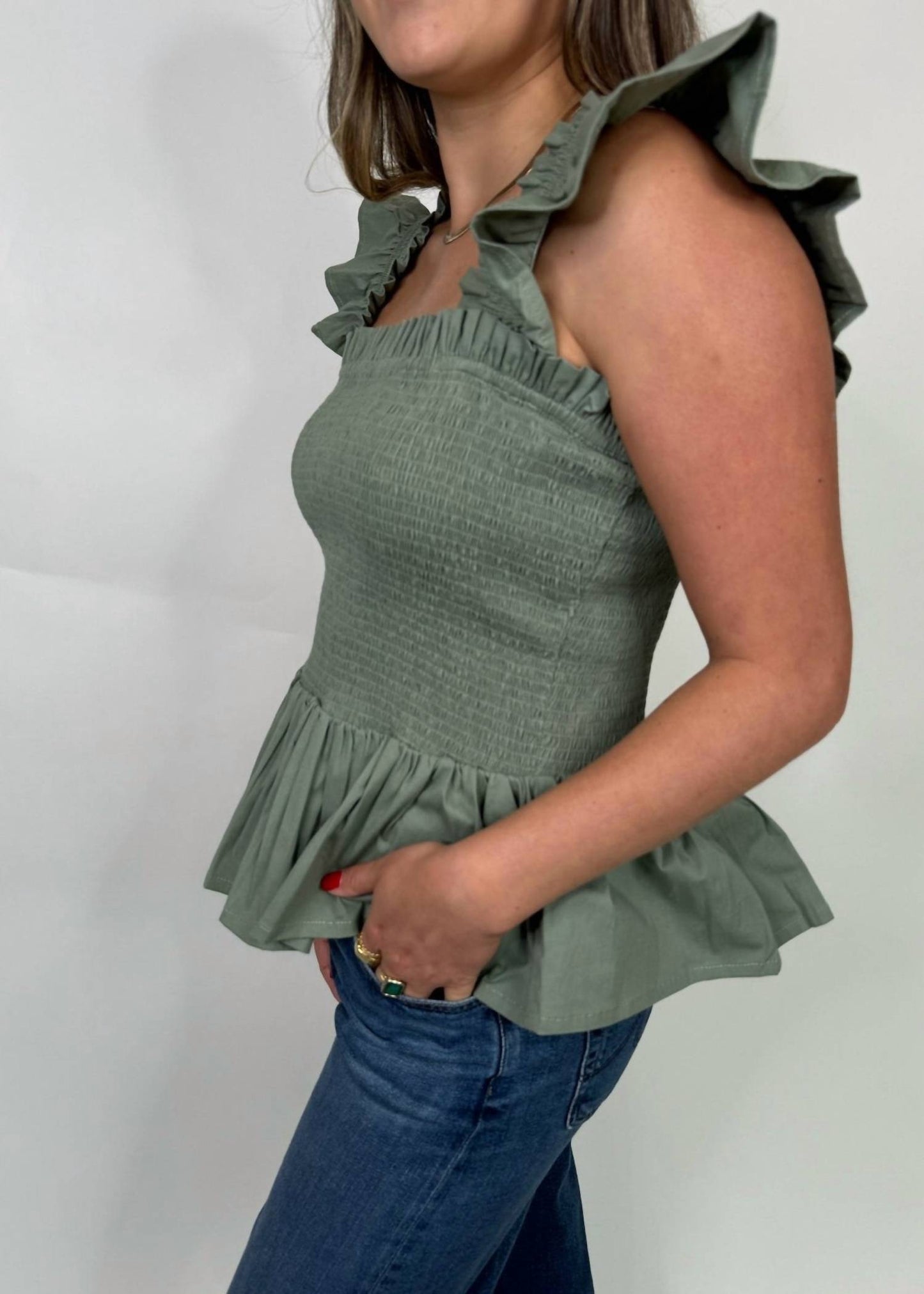 Phie Collective - Poplin Riza Top
