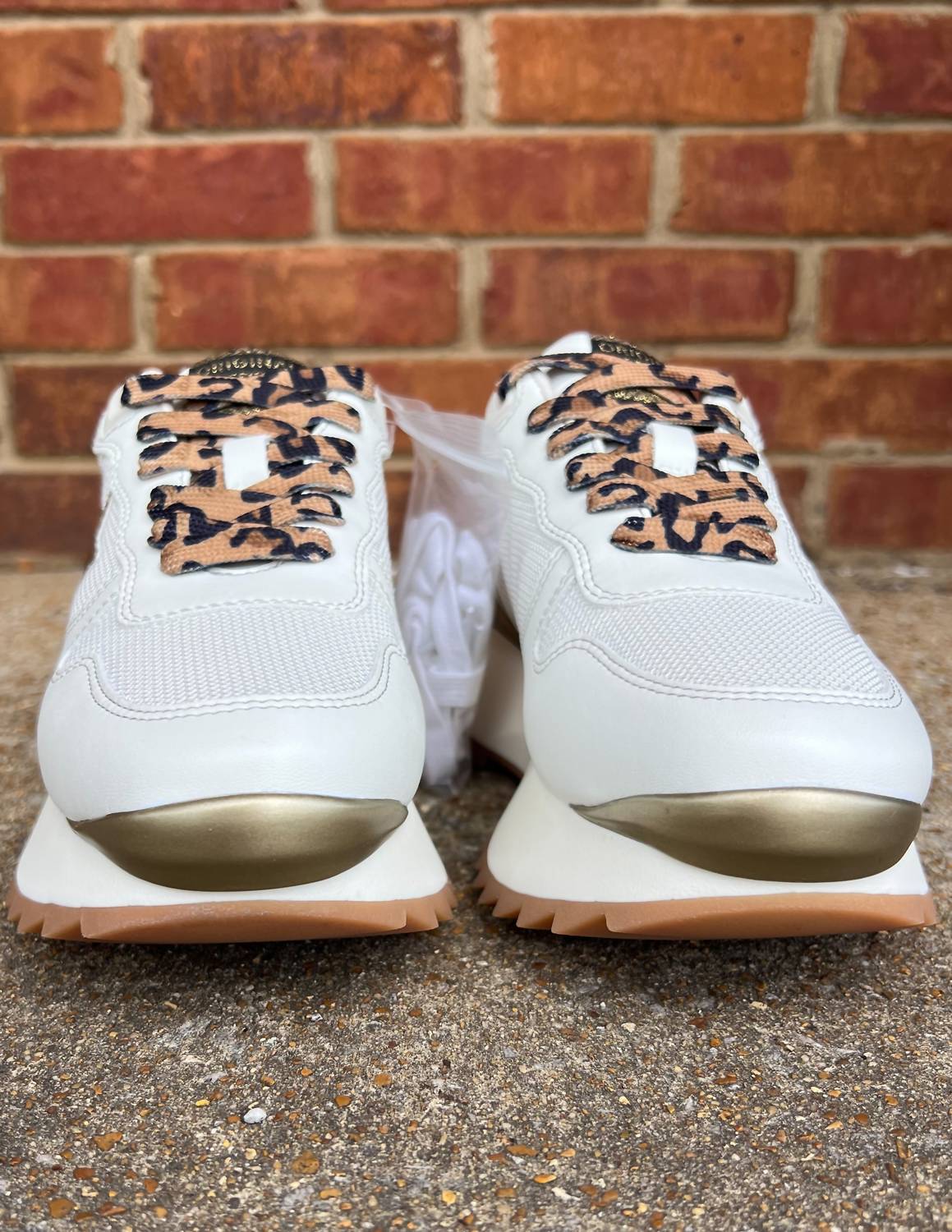 Vintage Havana - Women's Major Leopard Laced Wedge Sneaker