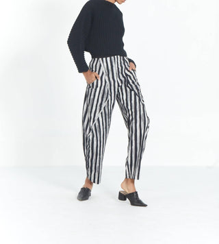 Matthildur - Orchid Stripe Cotton Pant