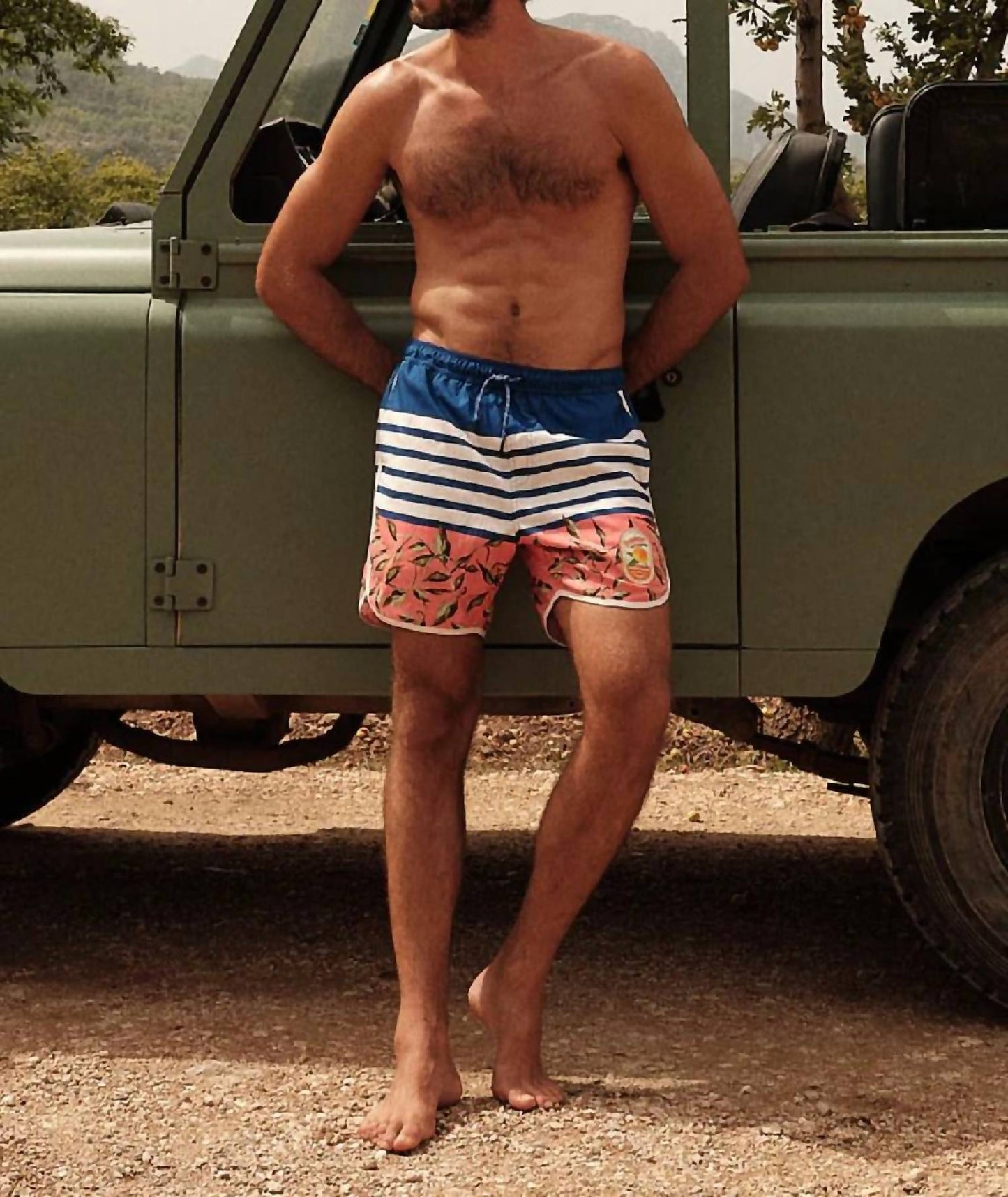 Agua Bendita - Men's Liam Seed Swim Trunks