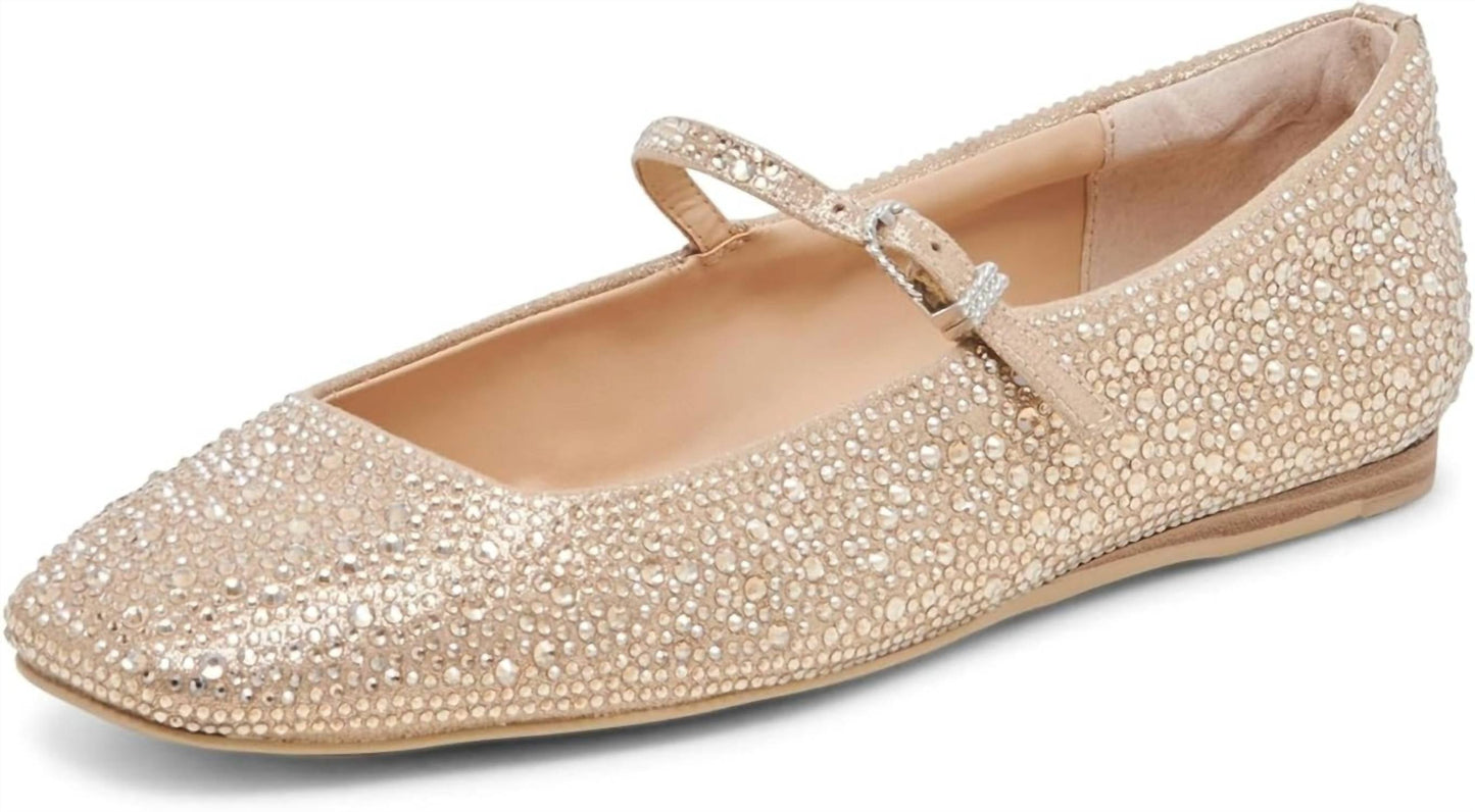 Dolce Vita - Women's Reyes Mary Jane Squared Toe Slip On Ballet Flats